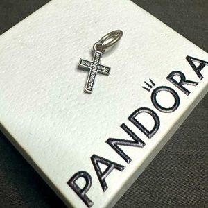 Authentic Pandora Cross Charm